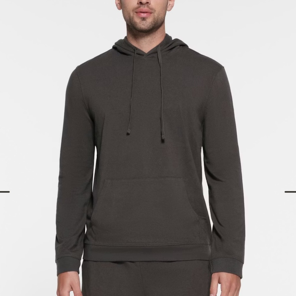 SKIMS Men’s Jersey Lounge Hoodie Medium Ash NWT